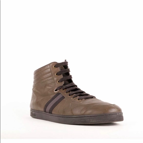 Gucci Shoes | Gucci Od Green High Tops 